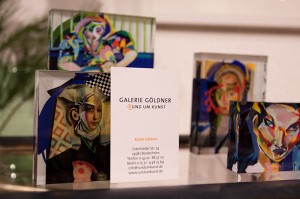 Digitaler Glasdruck Uliane Borchert, limitiert und signiert