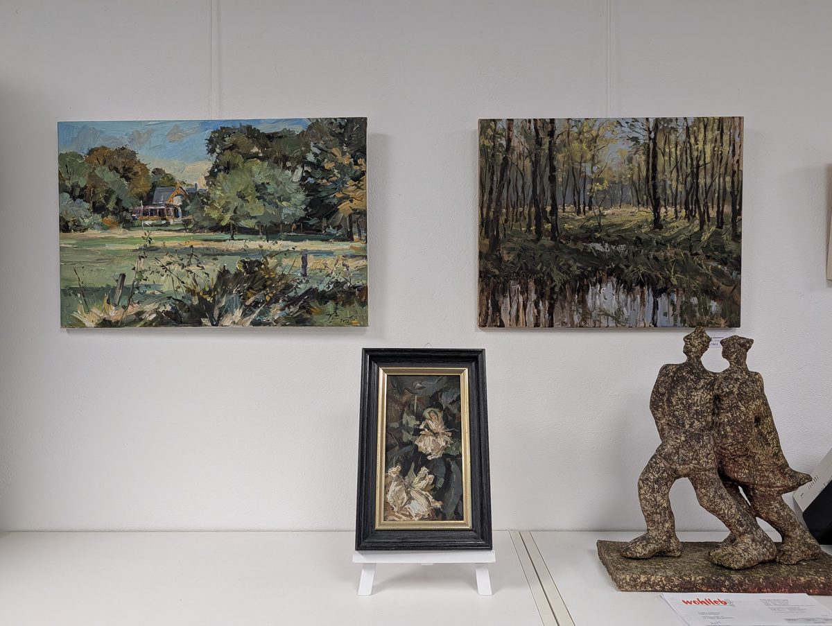 Brigitta Borchert – Treppenhaus, abstrakt